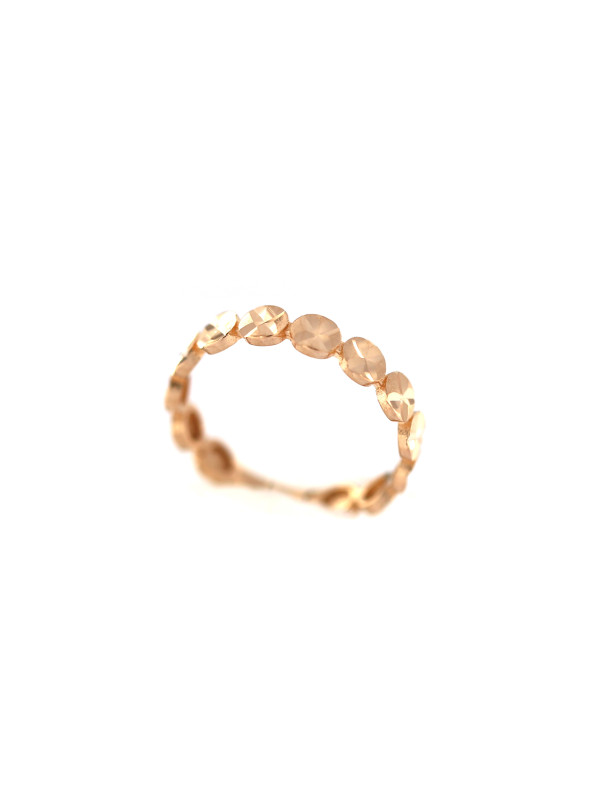 Rose gold ring DRB03-20 16 MM