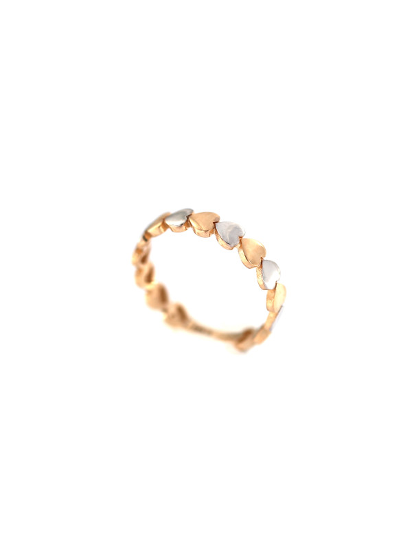 Rose gold ring DRB03-21 15.5 MM