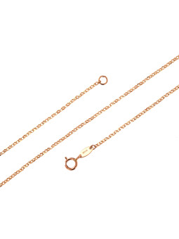 Rose gold chain CRROLO-1.10MM