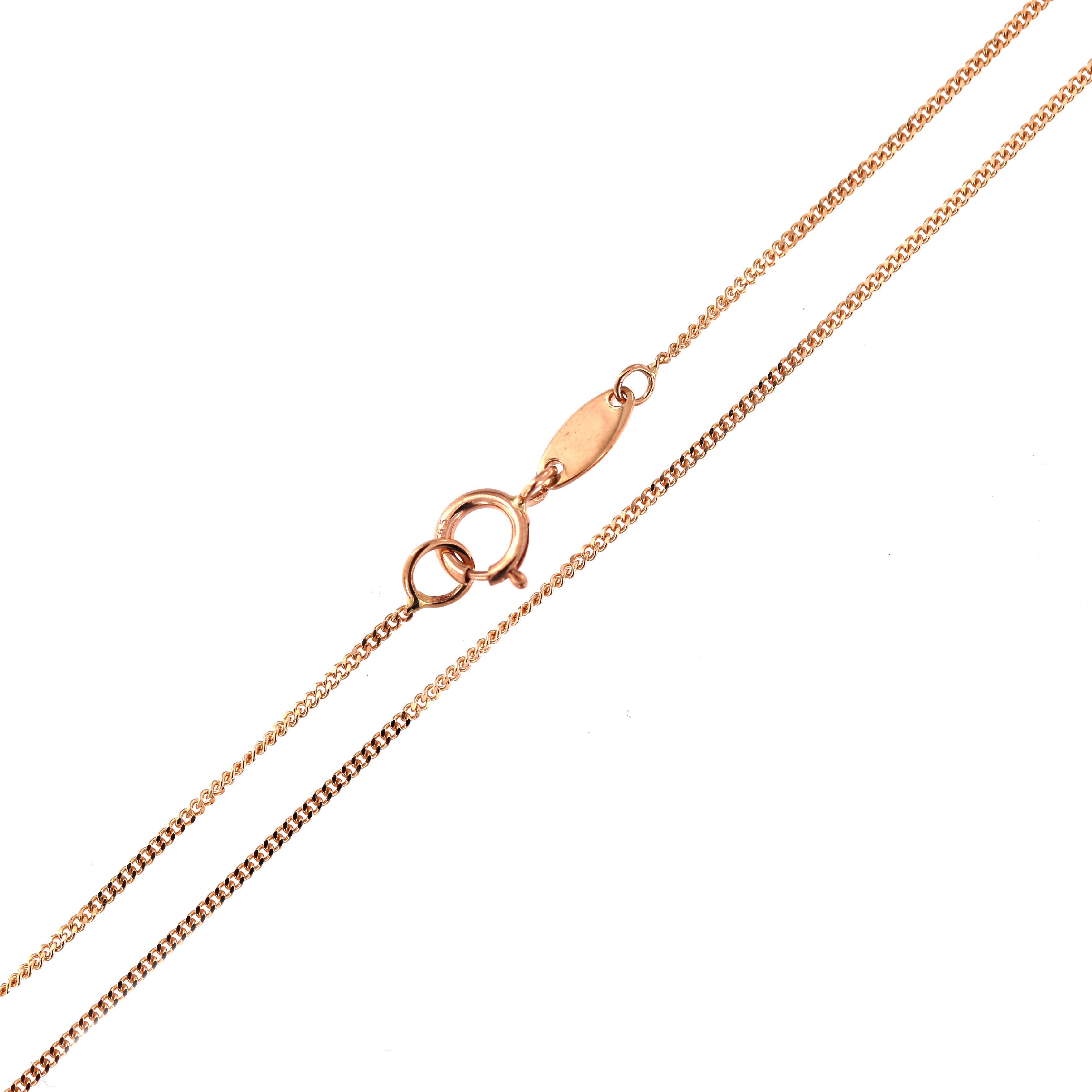 Rose gold chain CRG3-0.50MM 38 CM