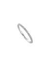 White gold eternity ring with diamonds DBBR12-15 16MM 