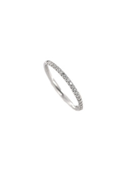 White gold eternity ring with diamonds DBBR12-15