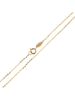 Yellow gold chain CGCAB-0.80MM 38CM