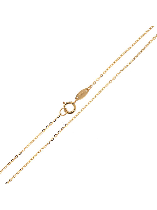 Yellow gold chain CGCAB-0.80MM 38CM