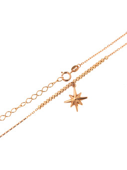 Rose gold pendant necklace CPR39-01 40/45CM