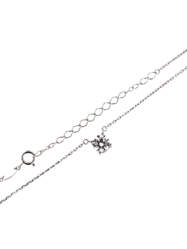 White gold pendant necklace CPB01-02