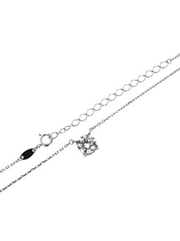 White gold pendant necklace CPB01-03