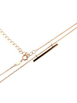Rose gold pendant necklace CPR21-03
