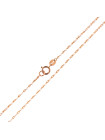 Rose gold enameled necklace CPR24-06 