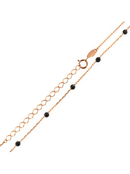 Rose gold pendant necklace CPR24-07