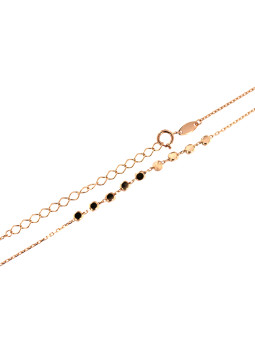 Rose gold pendant necklace CPR38-01