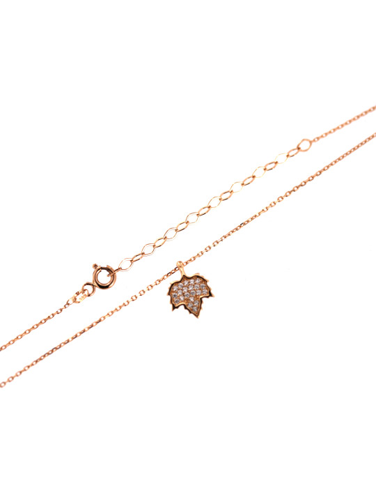 Rose gold pendant necklace CPR37-01