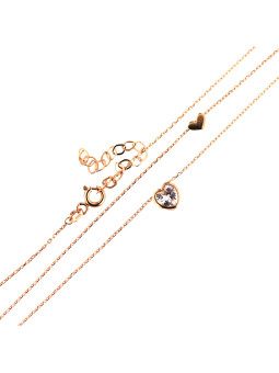 Rose gold pendant necklace CPR25-05