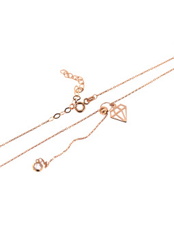 Rose gold pendant necklace CPR29-02