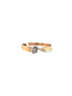 Rose gold ring with diamond DRBR06-20