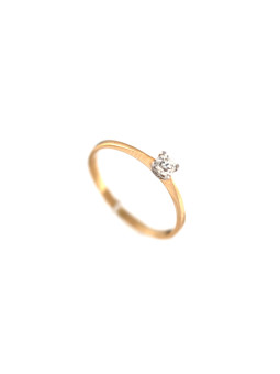 Rose gold ring with diamond DRBR01-30