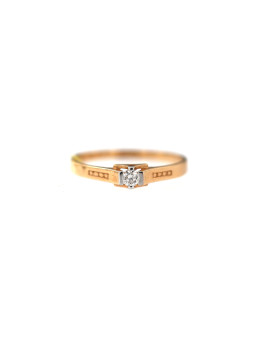 Rose gold ring with diamond DRBR01-33