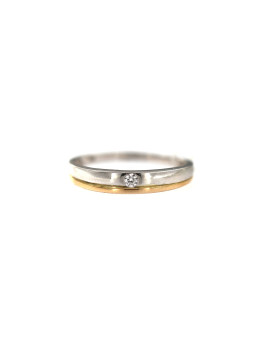 Rose gold ring with diamond DRBR12-39
