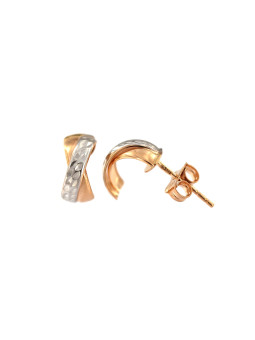 Rose gold stud earrings BRV04-04-01