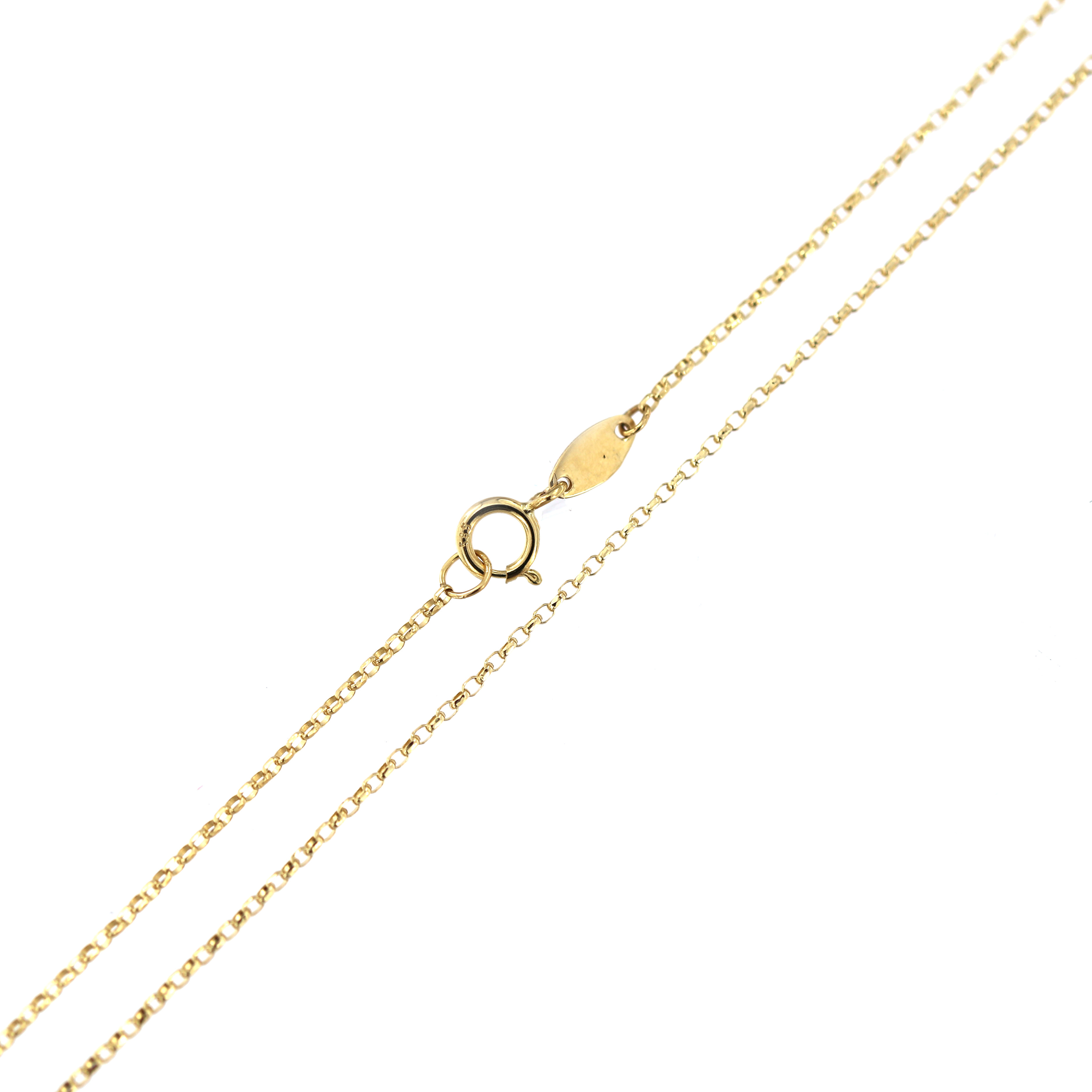 Yellow gold chain CGROLO-0.50MM