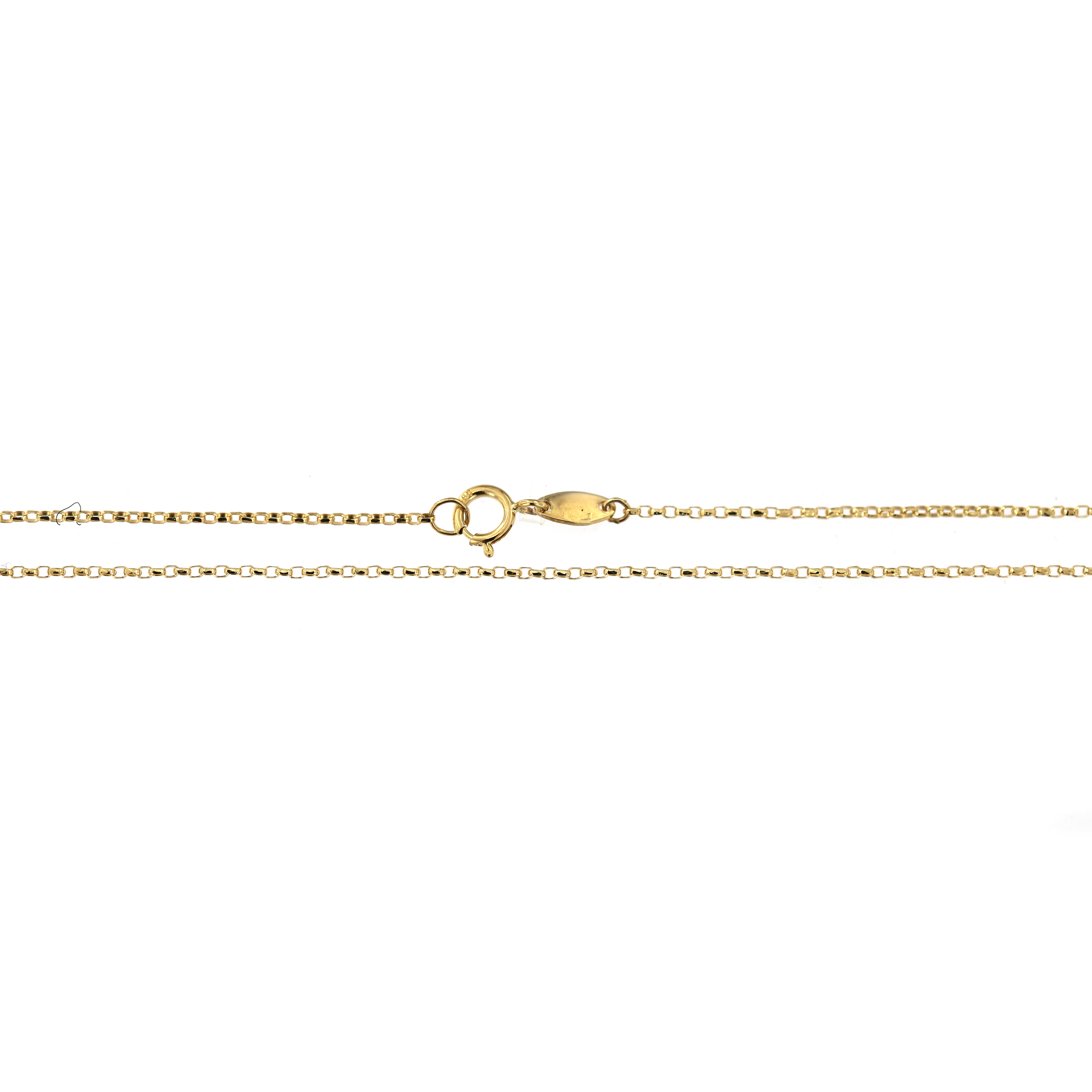 Yellow gold chain CGROLO-0.50MM