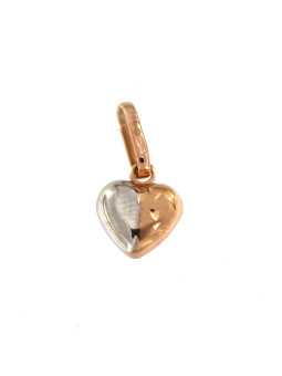 Rose gold heart pendant ARS01-25
