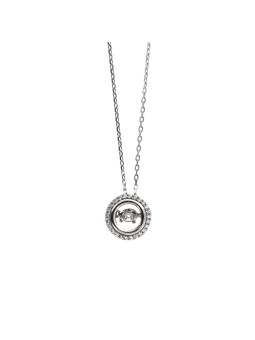 White gold pendant necklace CPB08-02 45/50