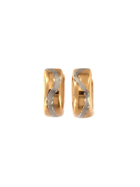 Rose gold earrings BRR01-09-03
