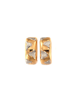 Rose gold earrings BRR01-09-05