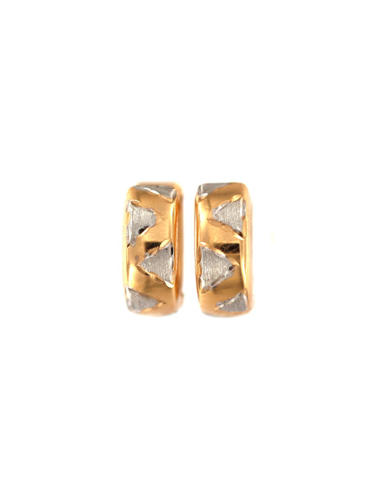 Rose gold earrings BRR01-09-05