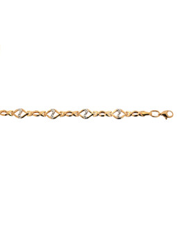Rose gold bracelet EST01-14-6.00MM 18.5CM