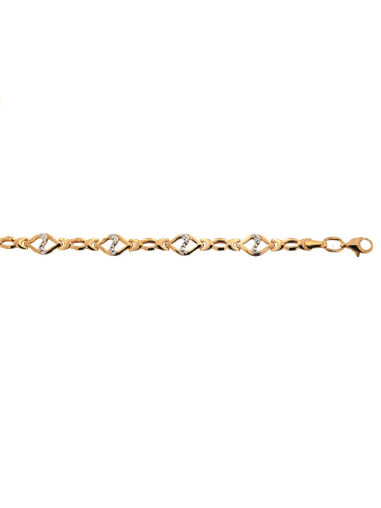 Rose gold bracelet EST01-14-6.00MM 18.5CM