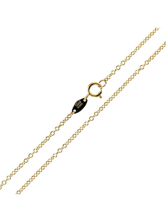 Yellow gold chain CGCAB7-1.00MM