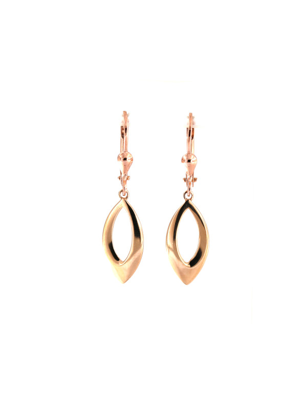 Rose gold drop earrings BRA05-09-11