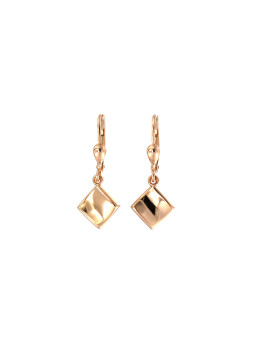 Rose gold drop earrings BRA05-14-02
