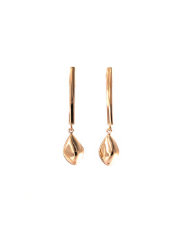 Rose gold pin earrings BRV11-03-05