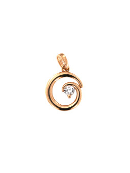 Auksinis pakabukas su cirkoniu ARBL02-28