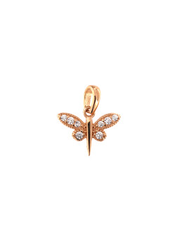 Rose gold dragonfly pendant ARD01-05