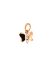 Rose gold butterfly charm ARD11 