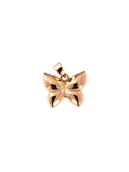 Rose gold butterfly charm ARD12