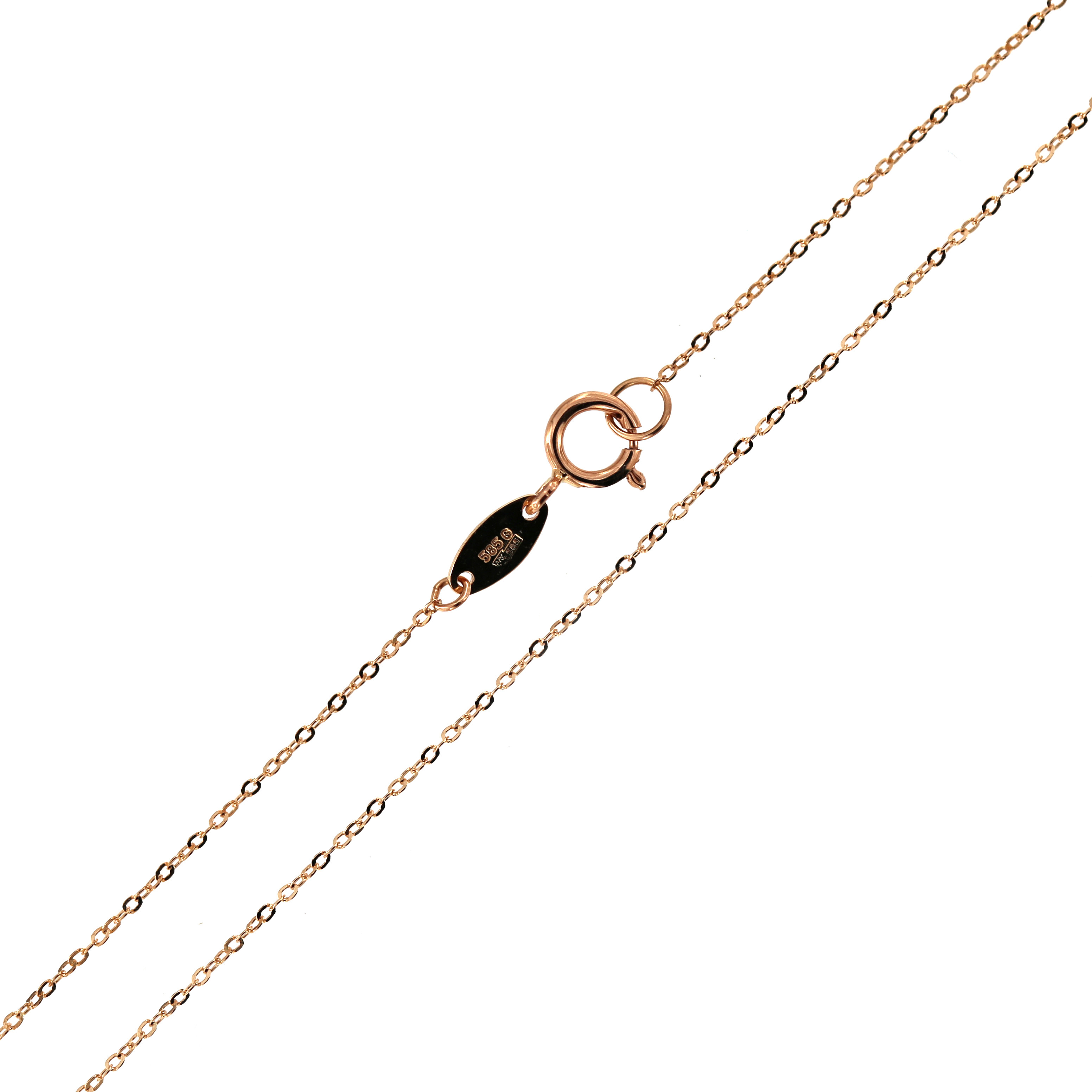 Rose gold chain CRCAB-0.45MM