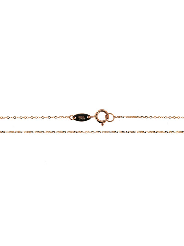 Rose gold chain CRCAB-0.45MM