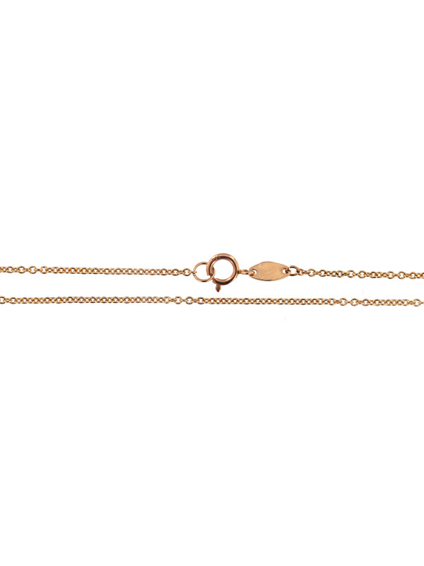 Rose gold chain CRCAB7-0.90MM