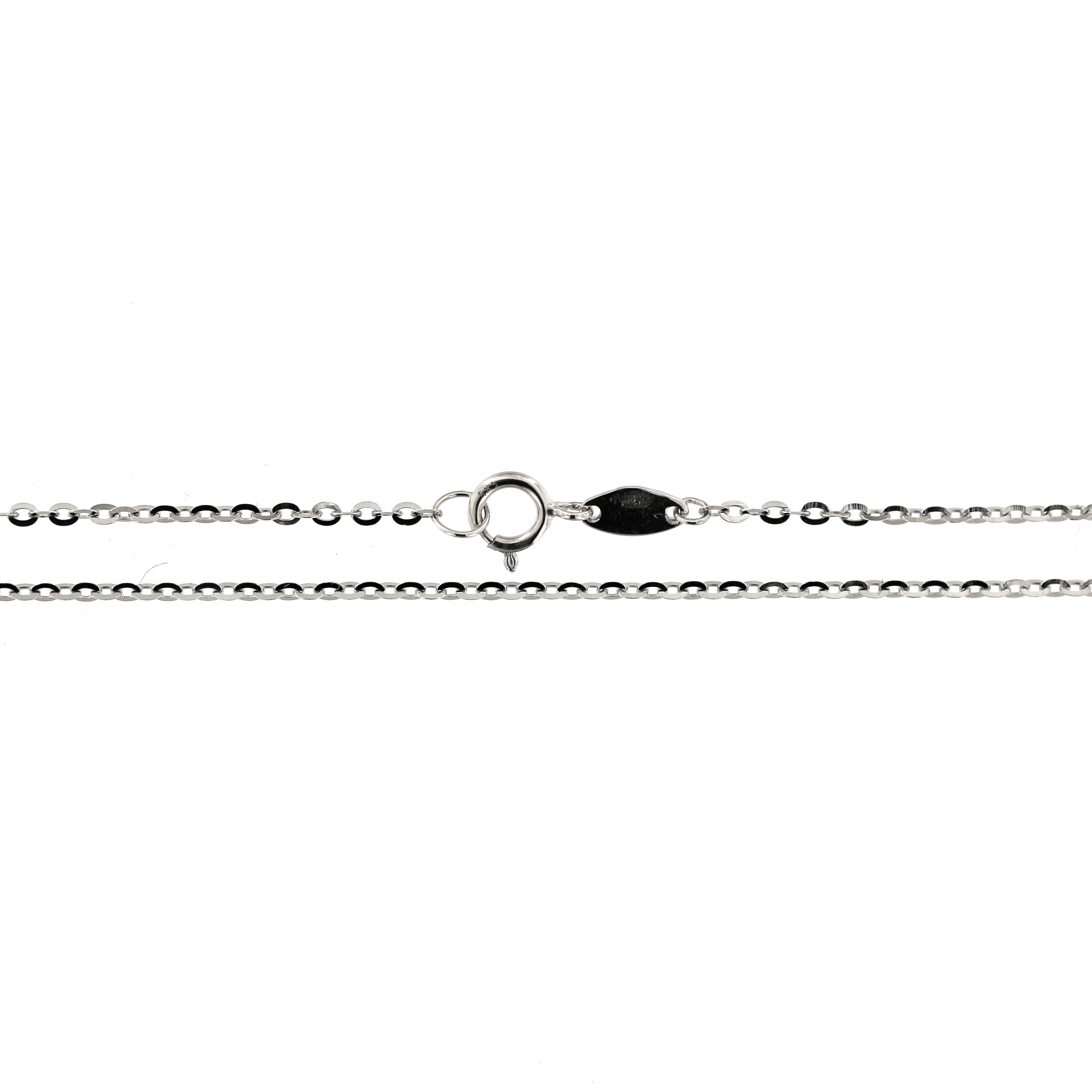 White gold chain CBCAB-1.00MM
