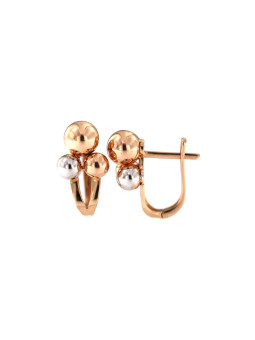 Rose gold earrings BRA06-11-03