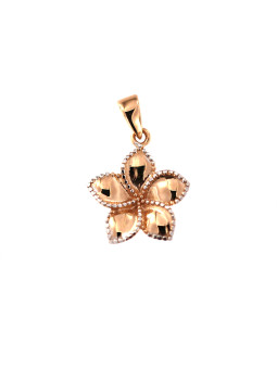 Rose gold flower pendant ARF22-02