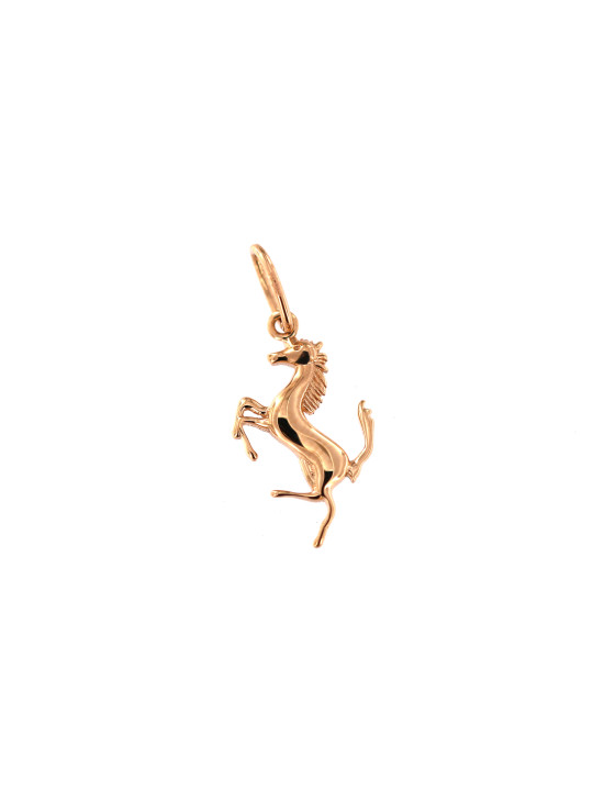 Rose gold horse pendant ARG15-02