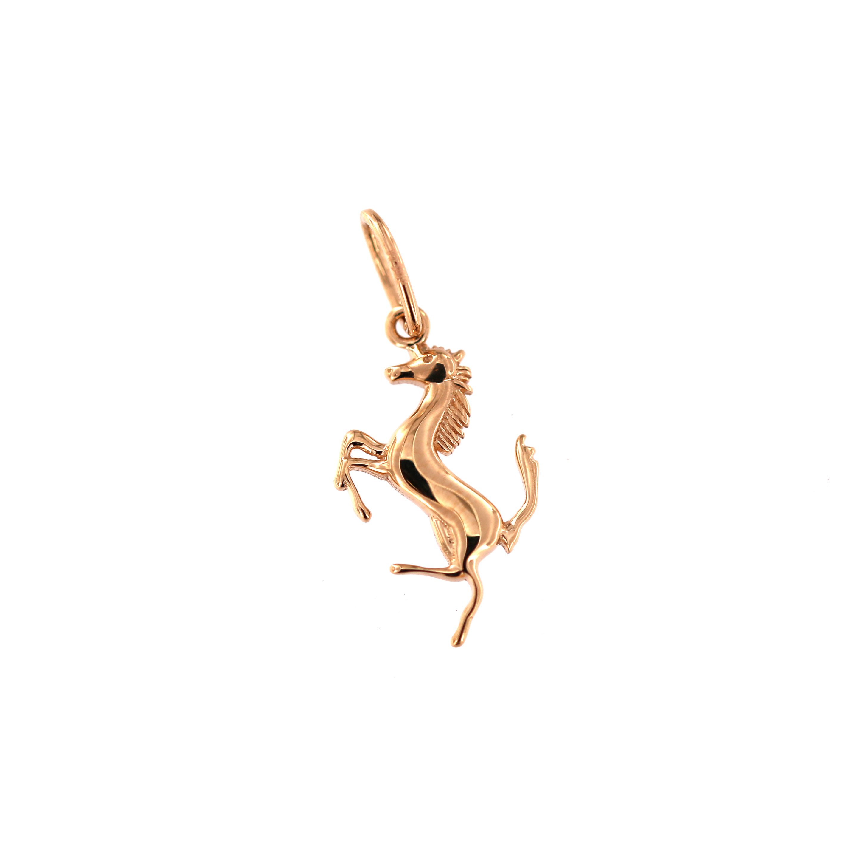 Rose gold horse pendant ARG15-02