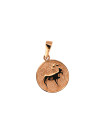 Rose gold Aries pendant ARH-A-07 