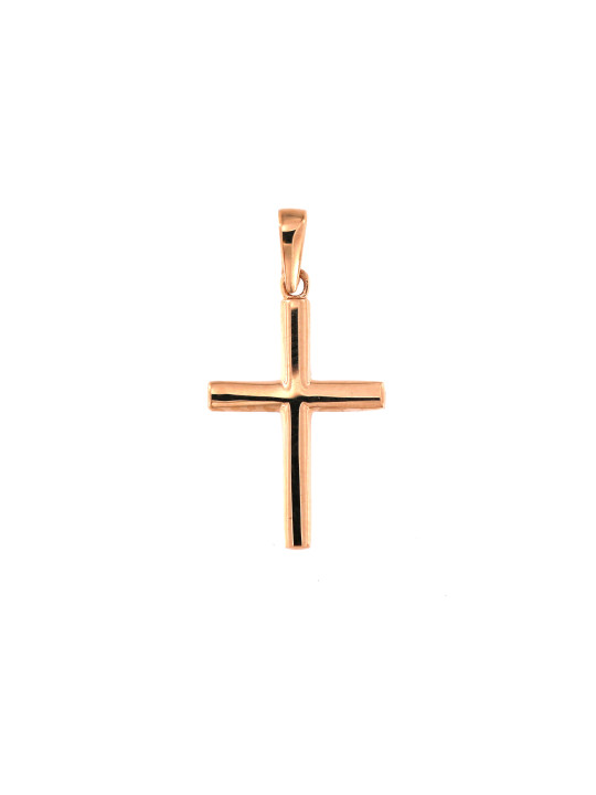 Rose gold cross pendant ARK02-40